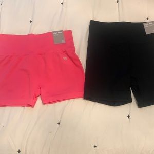 NWT 2 pairs biker shorts